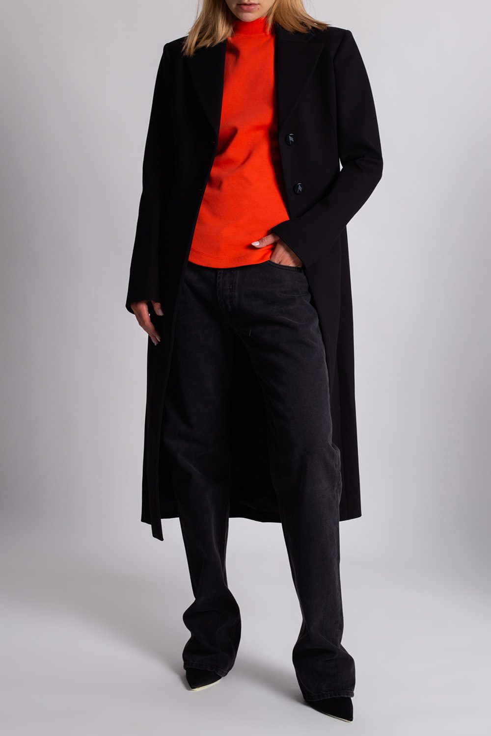 Slim fit coat The Attico GenesinlifeShops LC